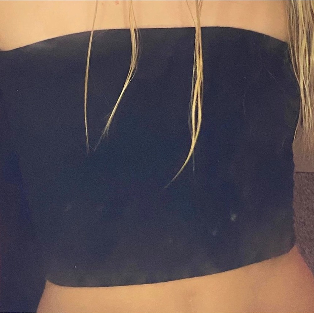 Black Windsor tube top